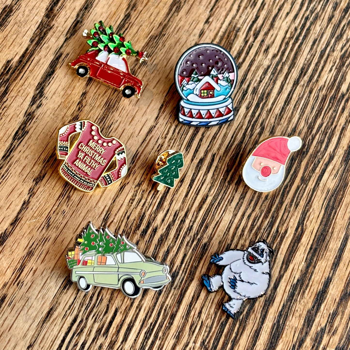 Christmas Hard Enamel Pins