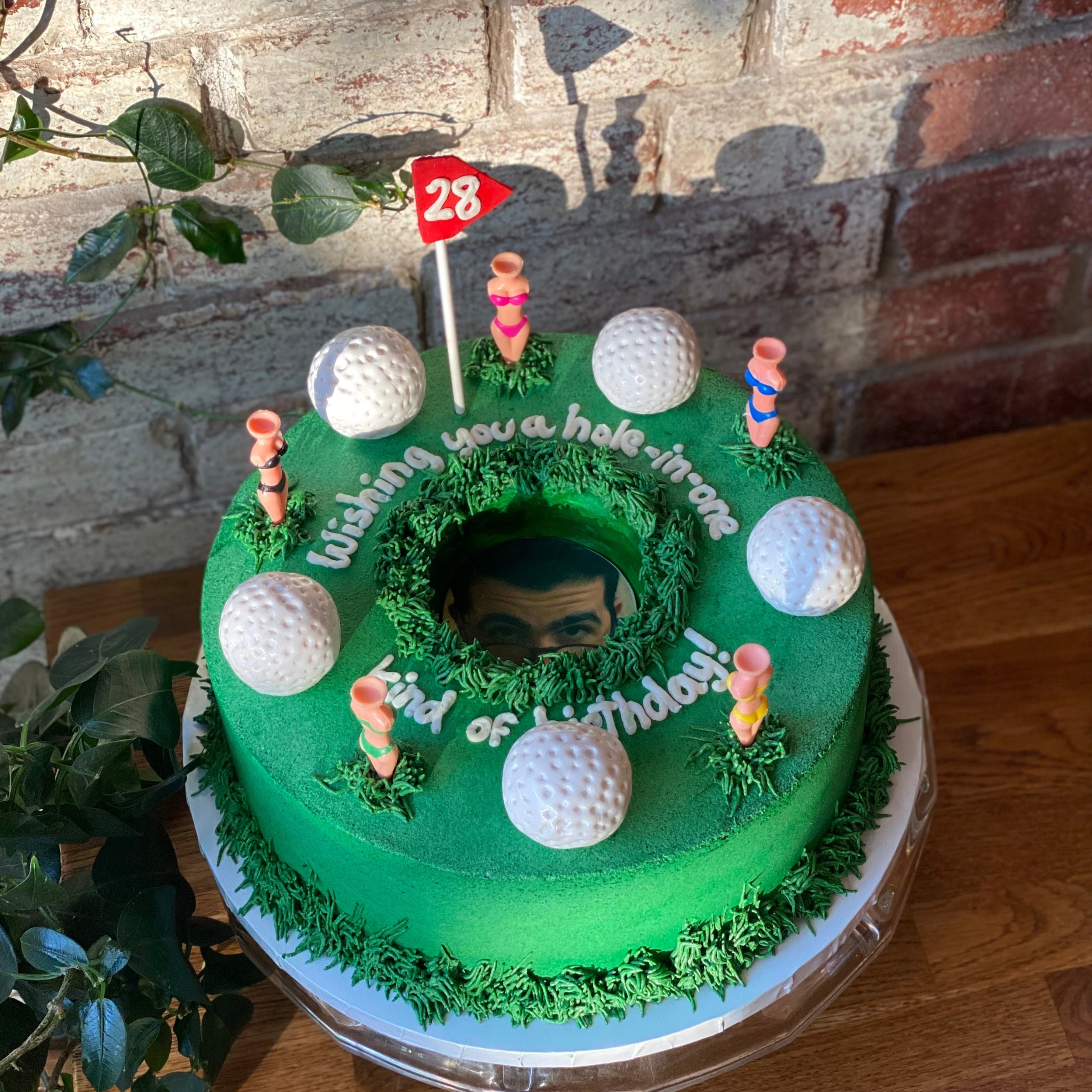 Golf Birthday Cake | Sporting Birthday Cakes | The Cake Store