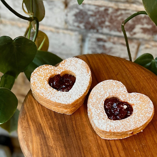 Butter Cookie Hearts