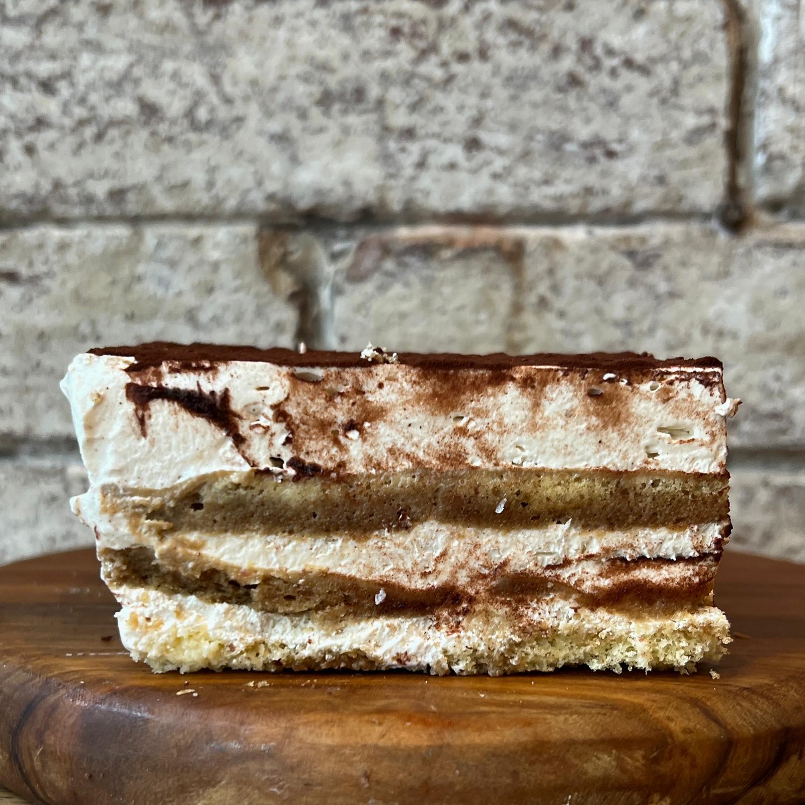Tiramisu cake I made for my mom's birthday! (more photos on Imgur check the  comments) : r/Baking