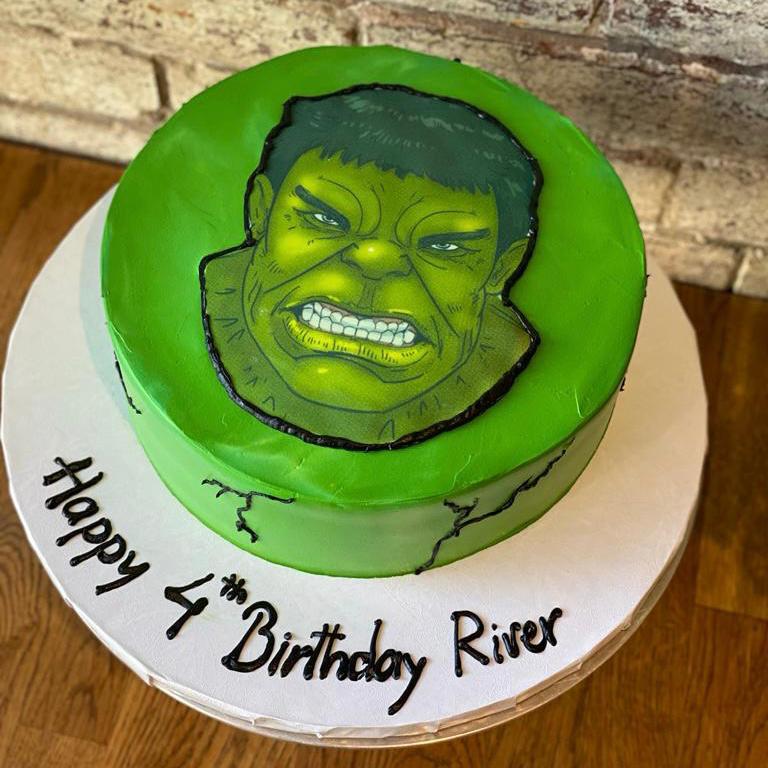 Hulk Smash Cake – Tre Mari Bakery